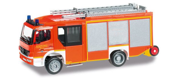 Herpa 091664 Mercedes-Benz Atego Ziegler Z-Cab "Freiwillige Feuerwehr Sülfeld"