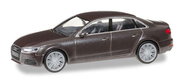 Herpa 038560 Audi A4 ® Limousine, argusbraun metallic