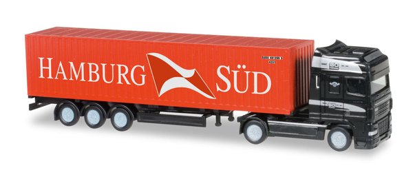Herpa 066440 DAF XF SSC Container-Sattelzug "Hamburg Süd"