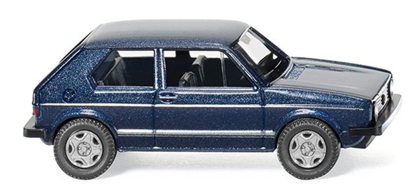 Wiking 004502 VW Golf I GTI - heliosblau met