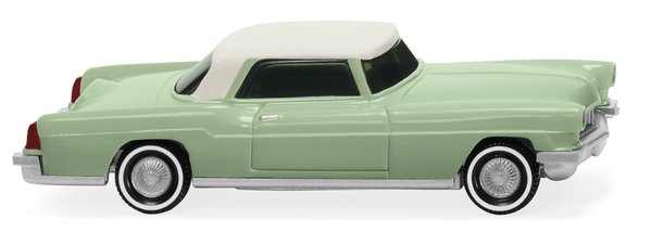 Wiking 021002 Spur H0 Ford Continental - weißgrün mit weißem Dach