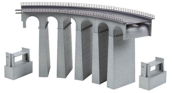 Faller 222598 Spur N Viadukt-Set, 2-gleisig, gebogen