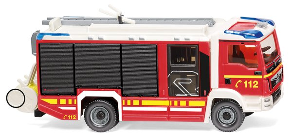 Wiking 061244 Spur H0 Feuerwehr - AT LF (MAN TGM Euro 6/Rosenbauer)