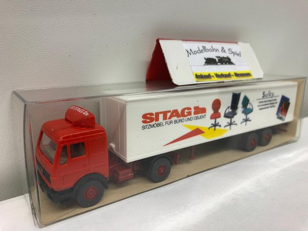 Wiking 5420029 Spur H0 1/87 Mercedes-Benz 1626 Sattelzug Sitag "Sulky"