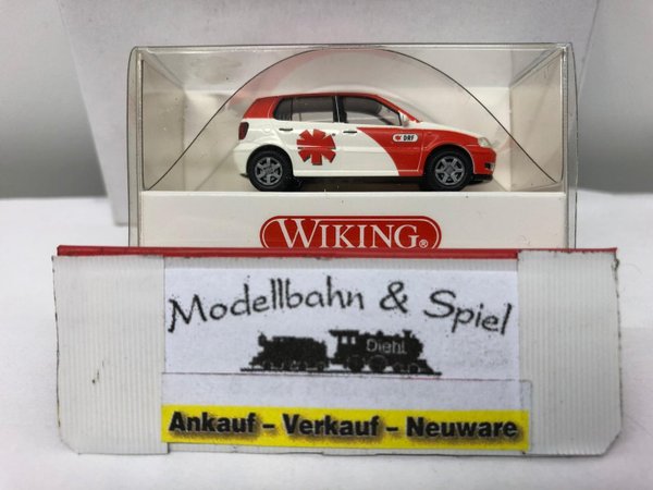 Wiking 0710534 Spur H0 1/87 VW Polo Notarzt DRF