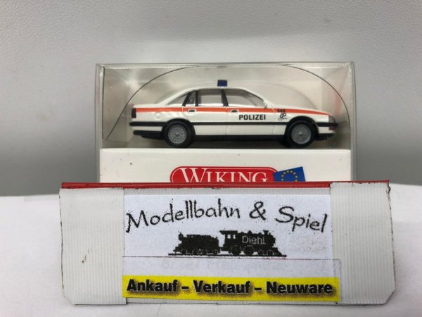 Wiking 10408 Spur H0 1/87 Opel Senator Polizei Schweiz