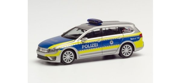 Herpa 095020 Spur H0 1/87 Volkswagen Passat GTE "Polizei Hessen"