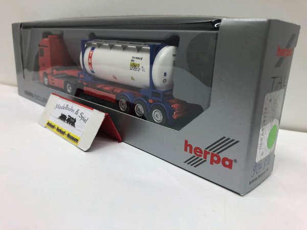Herpa 904896 Spur H0 1/87 Mercedes Benz Actros Bigspace Container Sattelzug "TAL"