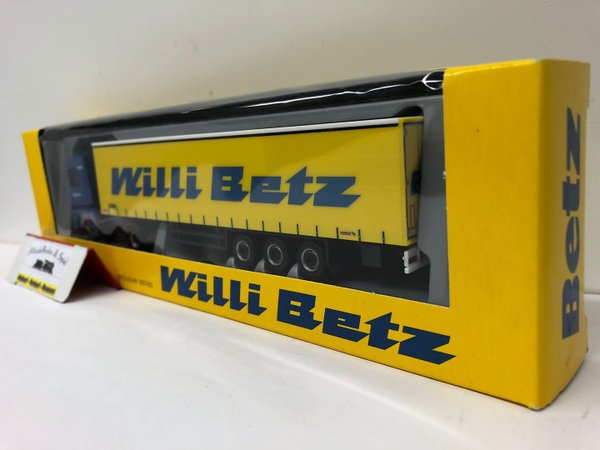 Herpa #162 Spur H0 1/87 Renault Magnum Gardinen-Planensattelzug "Willi Betz"