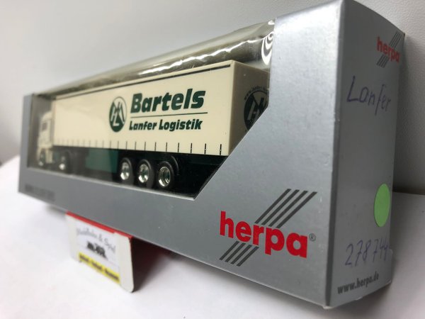Herpa 278744 Spur H0 1/87 MAN TGA LX Sattelzug "Bartels Lanfer Logistik"