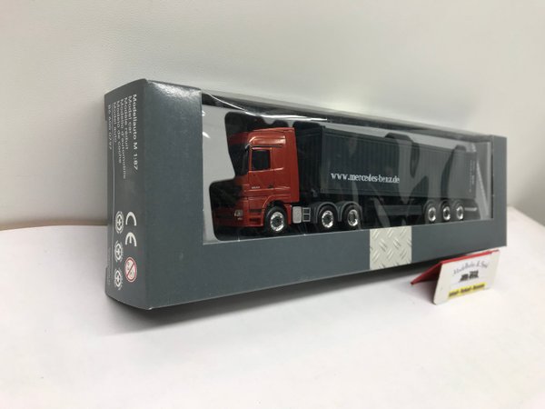 Herpa B66000797 1/87 MB Actros Megaspace MPS 40ft. Container SZ Werbemodell