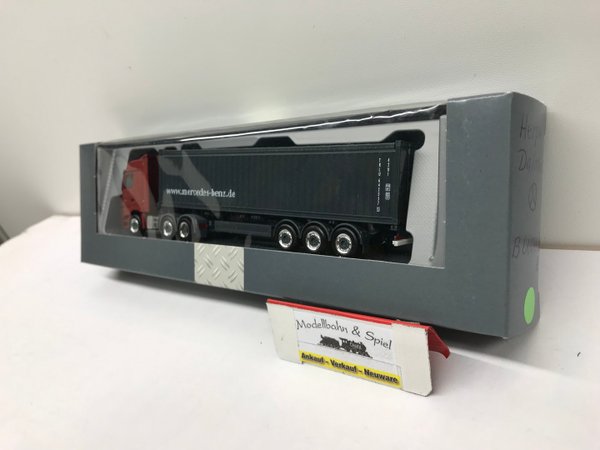 Herpa B66000797 1/87 MB Actros Megaspace MPS 40ft. Container SZ Werbemodell