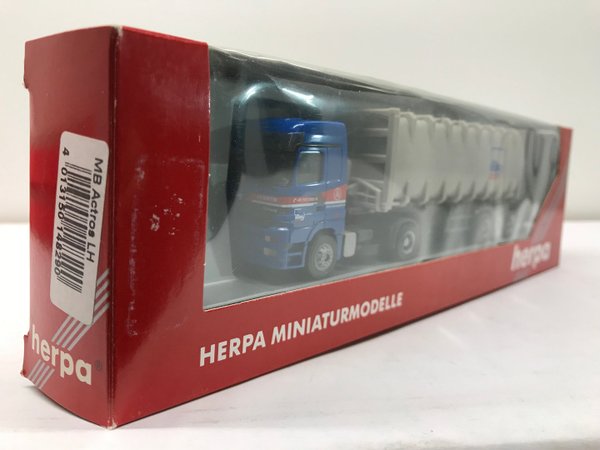 Herpa 148290 Spur H0 1/87 Mercedes-Benz Actros LH Bulkcontainer-Sattelzug "Bay"