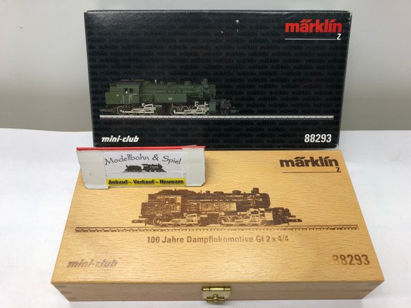 Märklin Mini Club 88293 Spur Z 1/220 Dampflokomotive Gt 2x 4/4 GVB
