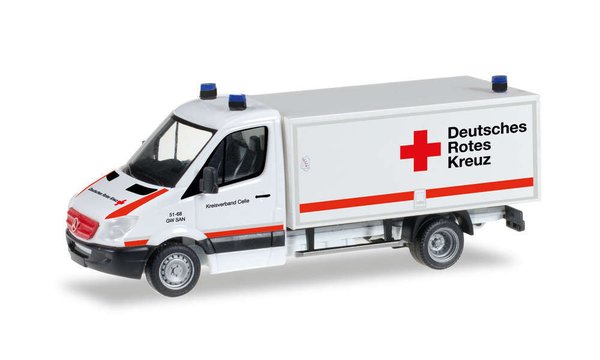 Herpa 092265 Spur H0 1/87 Mercedes-Benz Sprinter Katastrophenschutz "DRK Celle"