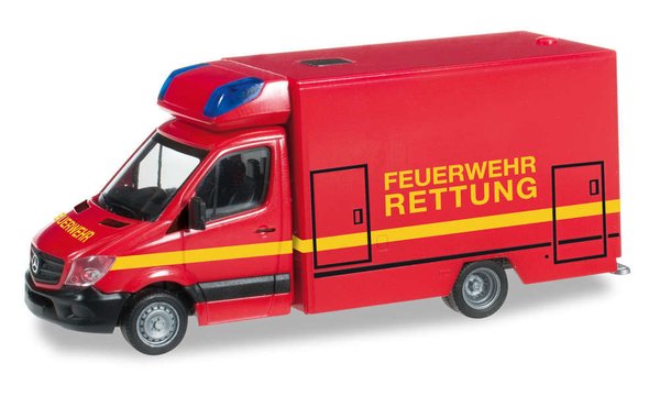 Herpa 091602 Spur H0 1/87 Mercedes-Benz Sprinter 2013 RTW "Feuerwehr Rettungsdienst"