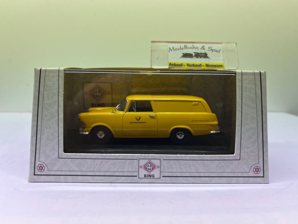 Bing/Brekina #253 1/43 Opel Rekord P2 Caravan 1960 "Deutsche Post"