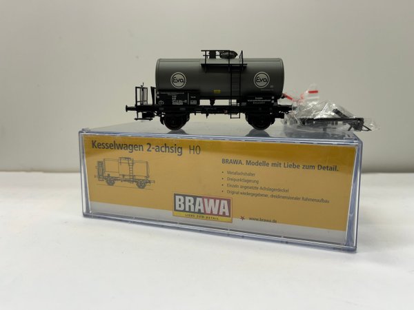 Brawa 49230 Spur H0 1/87 Kesselwagen 2-achser "Eva" DB