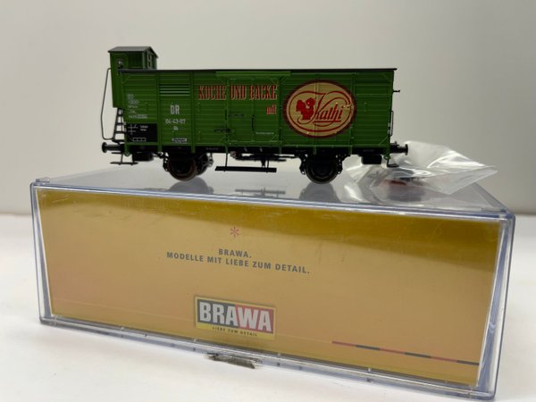 Brawa 49702 Spur H0 1/87 Gedeckter Güterwagen Gh "Kathi" DR